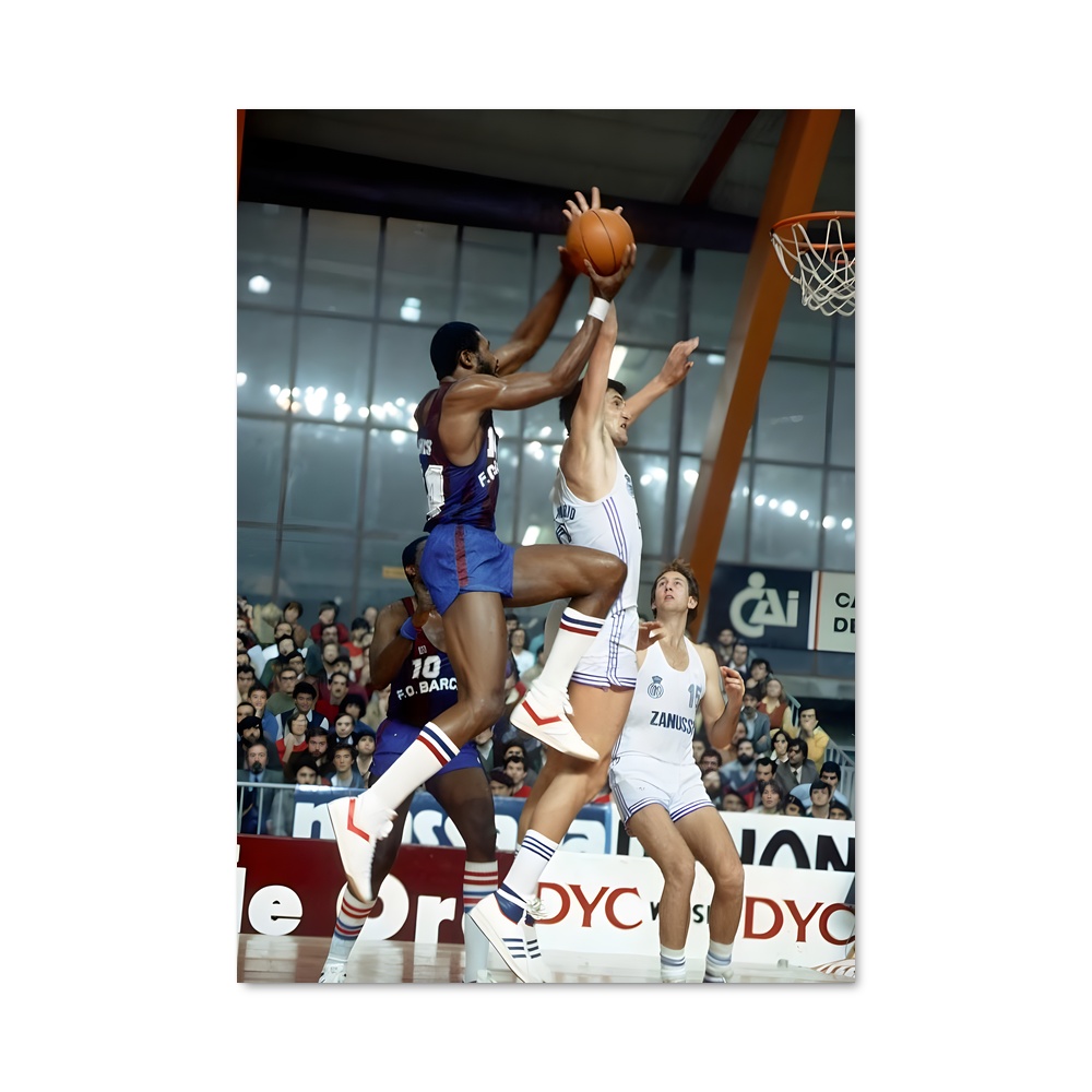 Poster Blockbuster Zaragoza – affiche Basketball